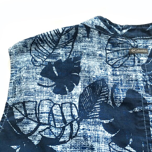 Columbia Sportswear Company Women's Sleeveless Blouse Size XL Blue - Picture 5 of 12